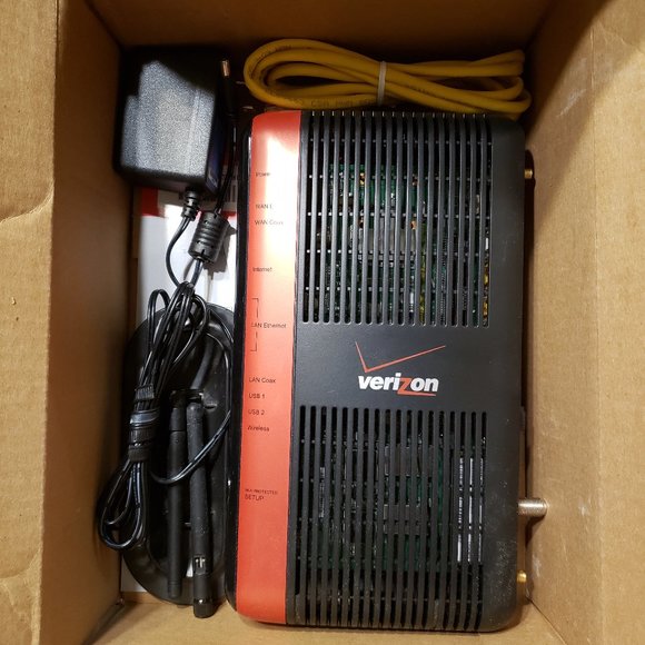 ActionTec Networking Verizon Fios Actiontec Mi424wr Rev I Wifi Router Modem Poshmark